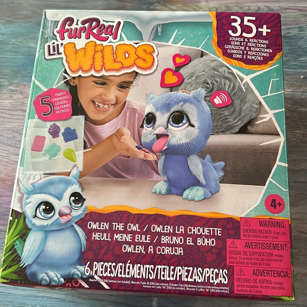 FurReal Lil Wilds Owlen The Owl Interactive toy